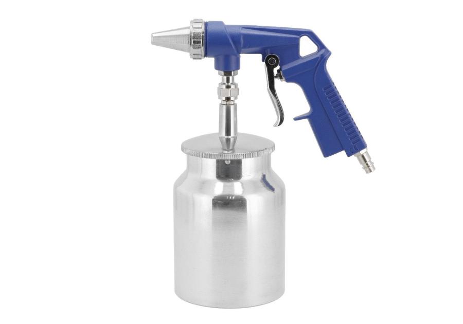 Zdjęcie: Pistolet do piaskowania 1/4" 6-8 bar 250-300 l/min ze zbiornikiem 1L AIRPRESS