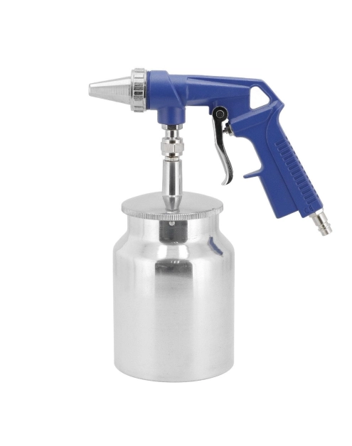 Zdjęcie: Pistolet do piaskowania 1/4" 6-8 bar 250-300 l/min ze zbiornikiem 1L AIRPRESS