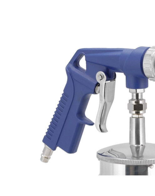 Zdjęcie: Pistolet do piaskowania 1/4" 6-8 bar 250-300 l/min ze zbiornikiem 1L AIRPRESS
