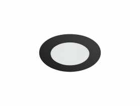 Oprawa typu downlight SMD LED Wafel C 5 W CCT kolor czarny STRUHM
