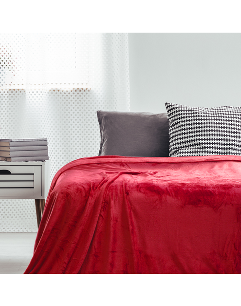 Zdjęcie: Koc Mic red 150x200 cm DECOKING