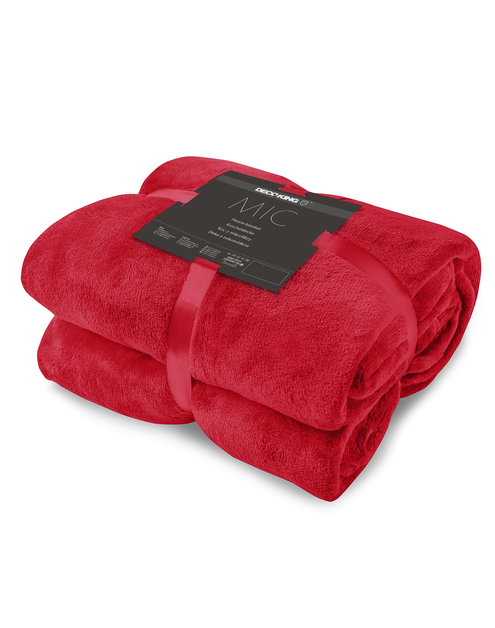 Zdjęcie: Koc Mic red 150x200 cm DECOKING