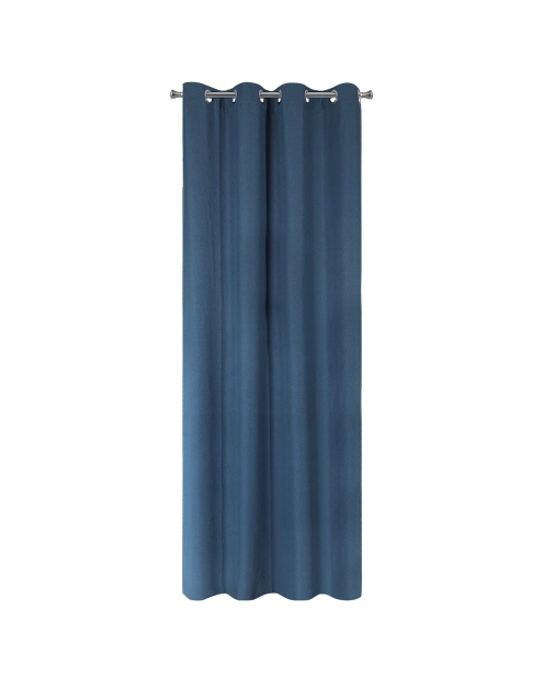 Zdjęcie: Zasłona gotowa Meltem 140 x 250 cm granatowy EUROFIRANY
