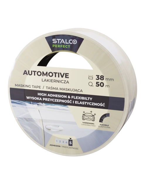 Zdjęcie: Taśma maskująca lakiernicza 38 mm x 50 m PERFECT