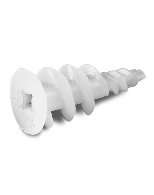 Zdjęcie: Łącznik nylonowy DRA01 samowiercący do płyt gipsowo-kartonowych 16x36 mm 60 szt. KOELNER