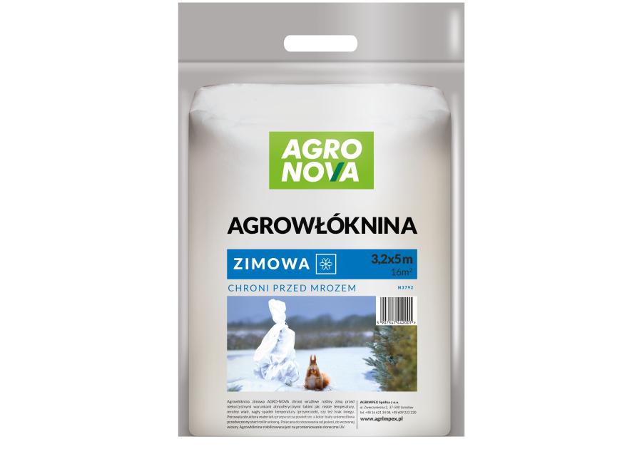 Zdjęcie: Agrowłóknina osłaniająca zimowa biała 3,2 x 5 m AGRO-NOVA