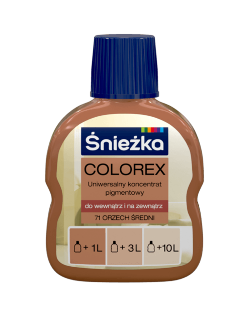 Zdjęcie: Pigment Colorex 71 orzech średni 100 ml ŚNIEŻKA