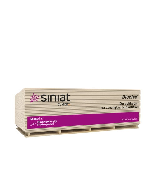 Zdjęcie: Płyta cementowa 10x1250x2500 mm Bluclad SINIAT