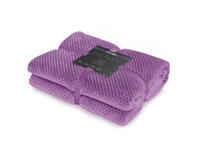 Zdjęcie: Koc Henry violet 70x150 cm DECOKING