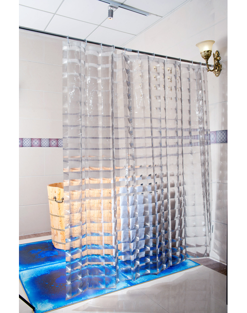 Zdjęcie: Zasłona prysznicowa transparentna, okienko 100x100 DUSCHY