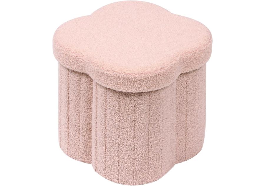 Zdjęcie: Pufa Filo baranek różowy TS INTERIOR
