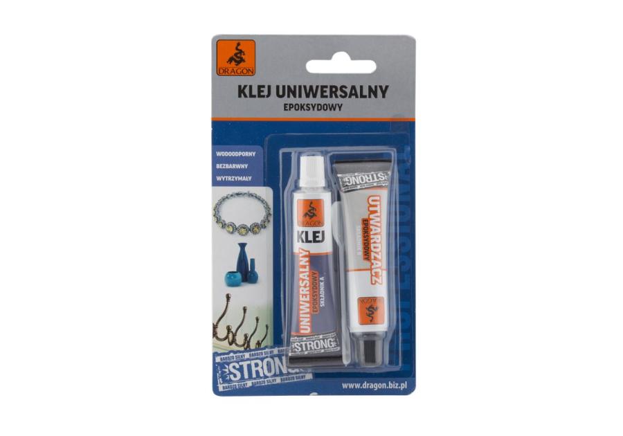 Zdjęcie: Klej uniwersalny epoksydowy 2x18 ml DRAGON