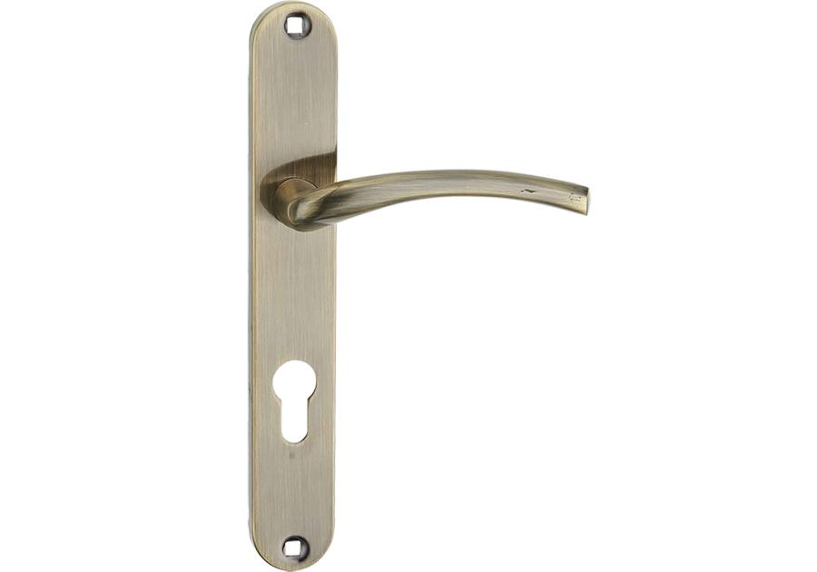 Zdjęcie: Klamka Agra na szyldzie długim Yale KAG412A KUCHINOX