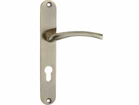 Klamka Agra na szyldzie długim Yale KAG412A KUCHINOX