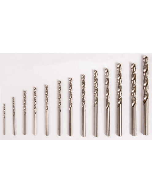 Zdjęcie: Zestaw wierteł szlifowanych do metalu HSS 1,5-6,5 mm 13 elementów RAWLPLUG