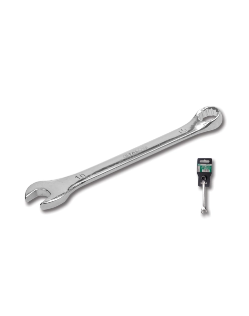 Zdjęcie: Klucz płasko-oczkowy 8 mm polerowany STALCO