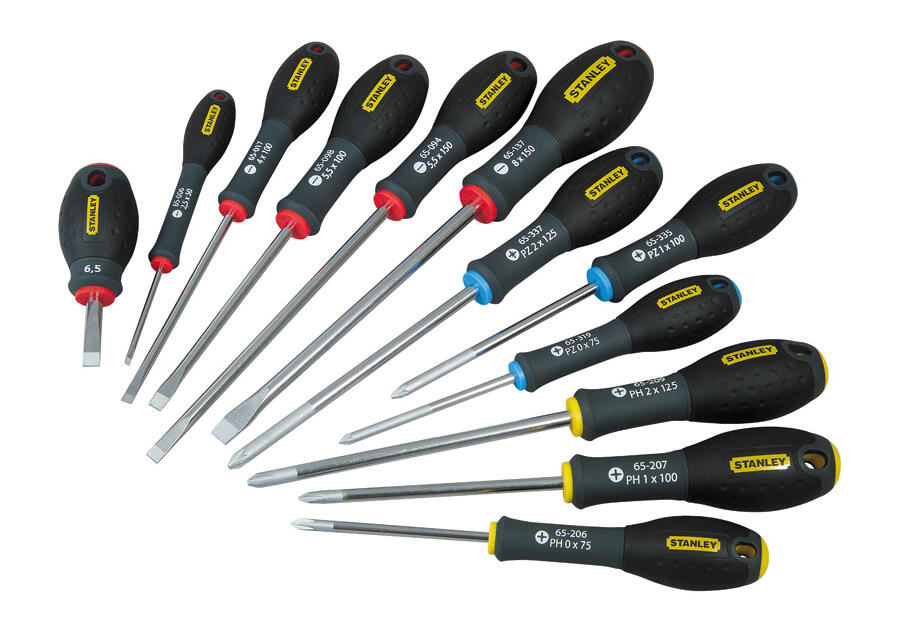Zdjęcie: Wkrętak Fatmax zestaw 12 szt. PŁ+PH+PZ STANLEY