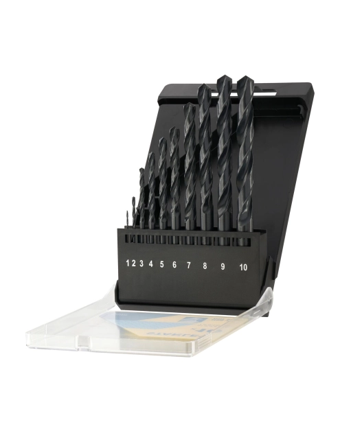 Zdjęcie: Wiertła do metalu HSS-R DIN 338 - komplet 10 sztuk STANLEY