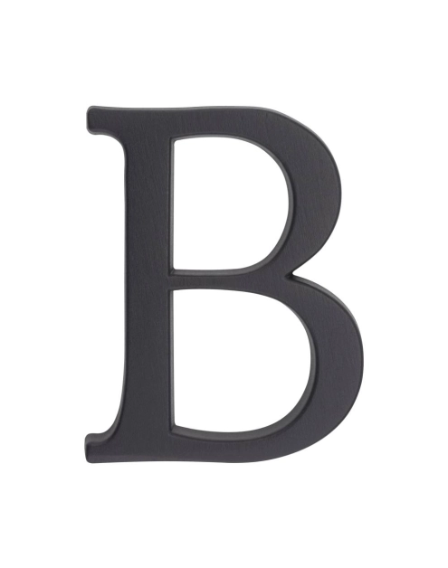 Zdjęcie: Litera aluminiowa "B" 105 mm grafit METRO