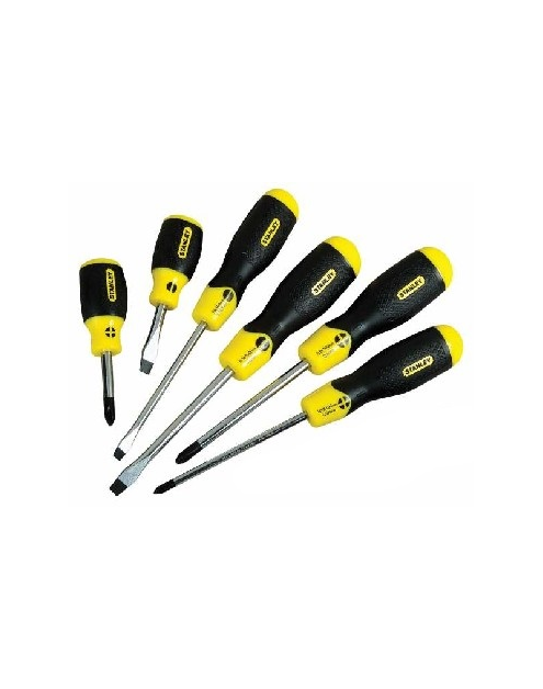 Zdjęcie: Wkrętaki Cushion Grip zestaw 6 szt. PŁ+PH STANLEY