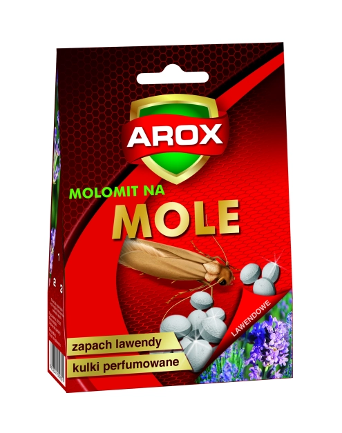 Zdjęcie: Kulki na mole odzieżowe lawendowe Arox 0,1 kg AGRECOL