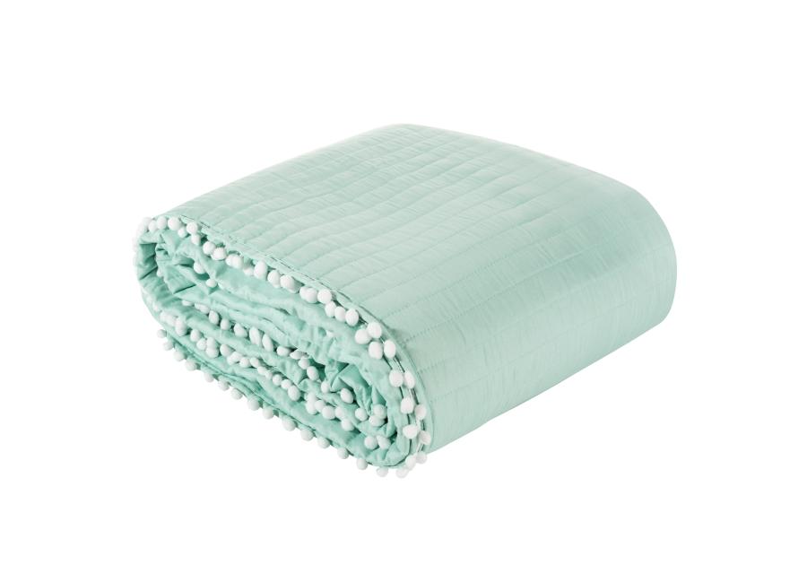 Zdjęcie: Narzuta Liza 170x210 cm miętowo-biala EUROFIRANY