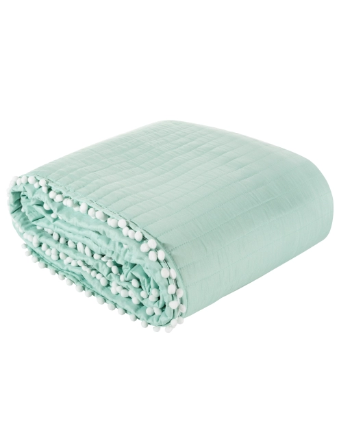 Zdjęcie: Narzuta Liza 170x210 cm miętowo-biala EUROFIRANY