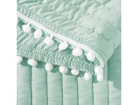 Zdjęcie: Narzuta Liza 170x210 cm miętowo-biala EUROFIRANY