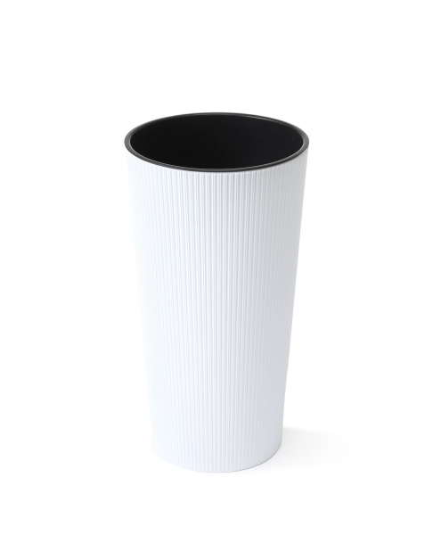 Zdjęcie: Donica Lilia 400 mm jumper, biały LAMELA