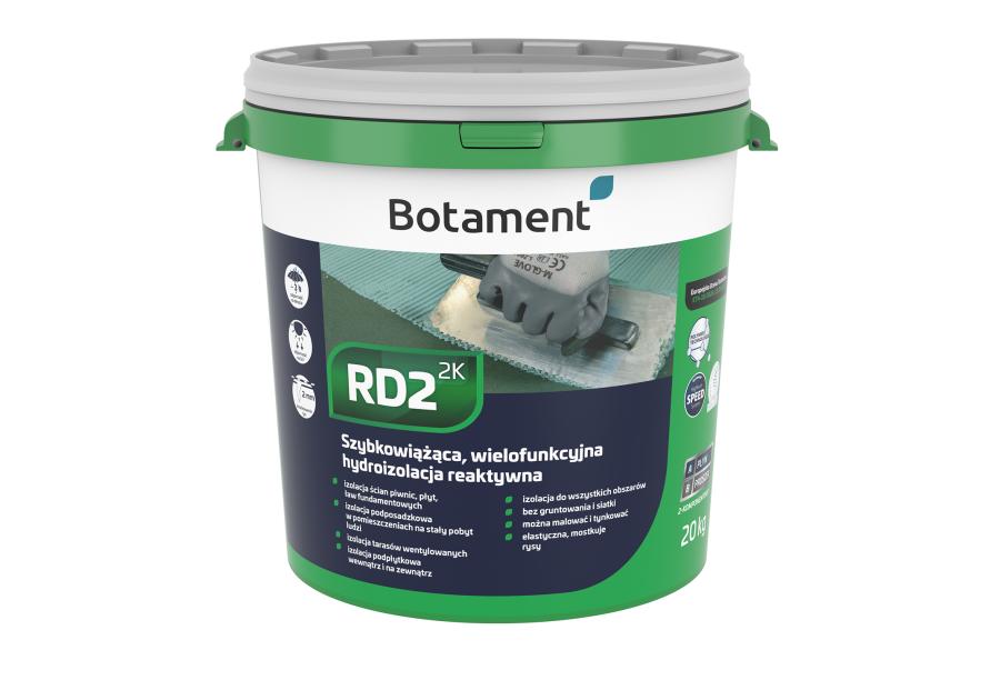 Zdjęcie: Izolacja reaktywna dwuskładnikowa RD 2 The Green 1 -  20 kg BOTAMENT