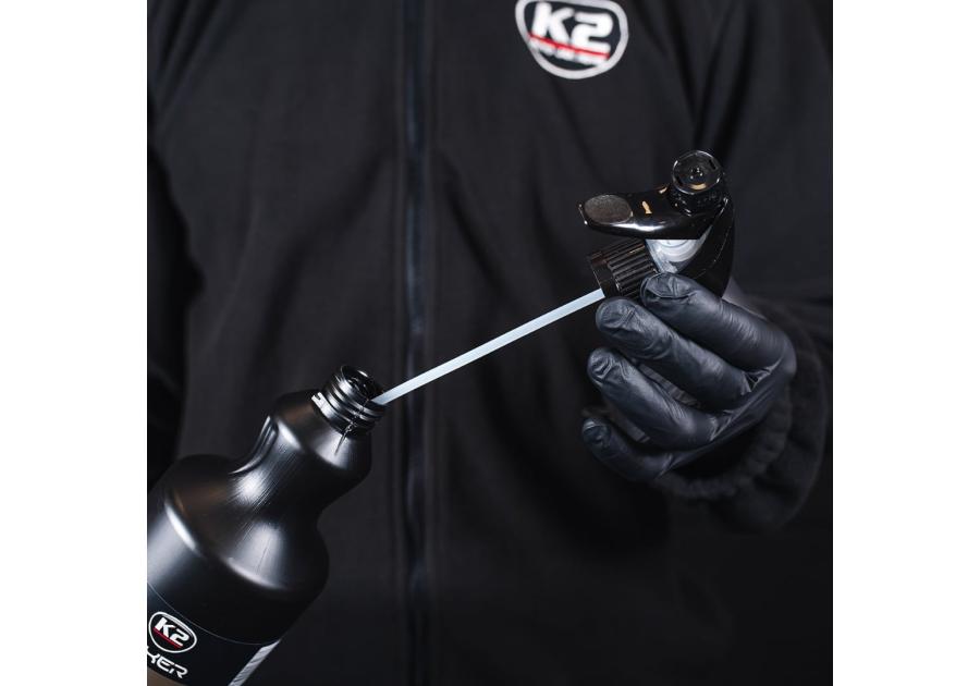 Zdjęcie: Butelka z atomizerem do mieszania roztworów 1 L K2