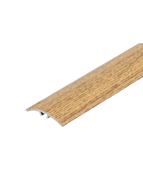 Zdjęcie: Listwa ochronna AL wcisk wąski 30 mm 5w1 klejona L= 2,79 m Dąb Naturalny okleina mat CEZAR