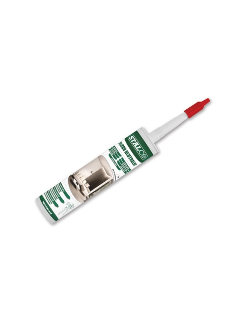 Zdjęcie: Silikon neutralny bezbarwny 300 ml STALCO