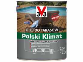 Olej do tarasów Polski Klimat 2,5 L Palisander V33