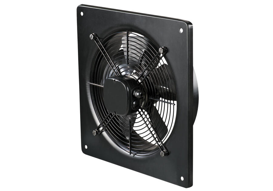 Zdjęcie: Wentylator osiowy w obudowie ze stali z powłoką polimerową 417 mm, 3580 m3/h, 230 V VENTIKA