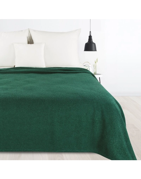 Zdjęcie: Koc ciemnozielony 150 x 200 cm Bukla EUROFIRANY