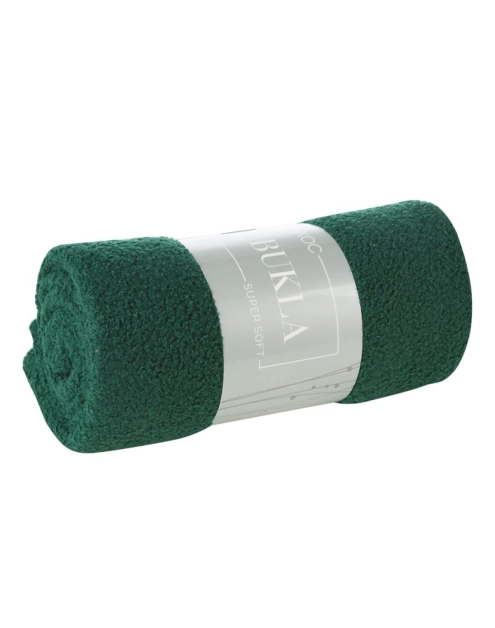 Zdjęcie: Koc ciemnozielony 150 x 200 cm Bukla EUROFIRANY