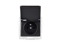 Zdjęcie: Gniazdo zasilające francuskie IP44 Logi 02-1561-142 MOWION