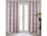 Zdjęcie: Zasłona gotowa Willow 140x250 cm różowy EUROFIRANY