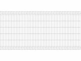 Panel ogrodzeniowy 1,23x2,5 m ocynk 50x200 mm oczko POLBRAM