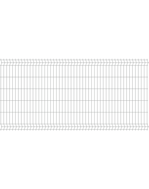 Zdjęcie: Panel ogrodzeniowy 1,23x2,5 m ocynk 50x200 mm oczko POLBRAM