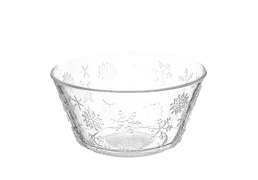 Zdjęcie: Salaterka szklana średnica 13 cm dekoracja śnieżynki ALTOM DESIGN