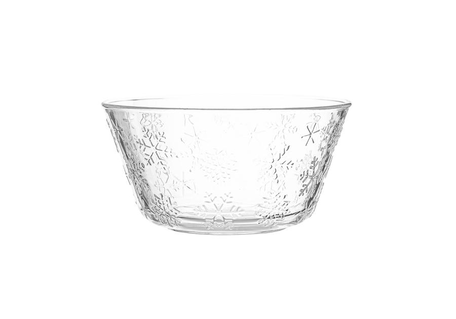 Zdjęcie: Salaterka szklana średnica 13 cm dekoracja śnieżynki ALTOM DESIGN