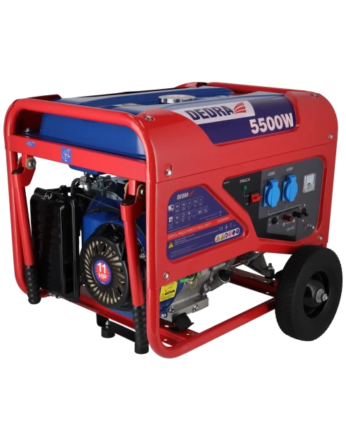 Zdjęcie: Agregat prądotwórczy 5,0 kW DEDRA