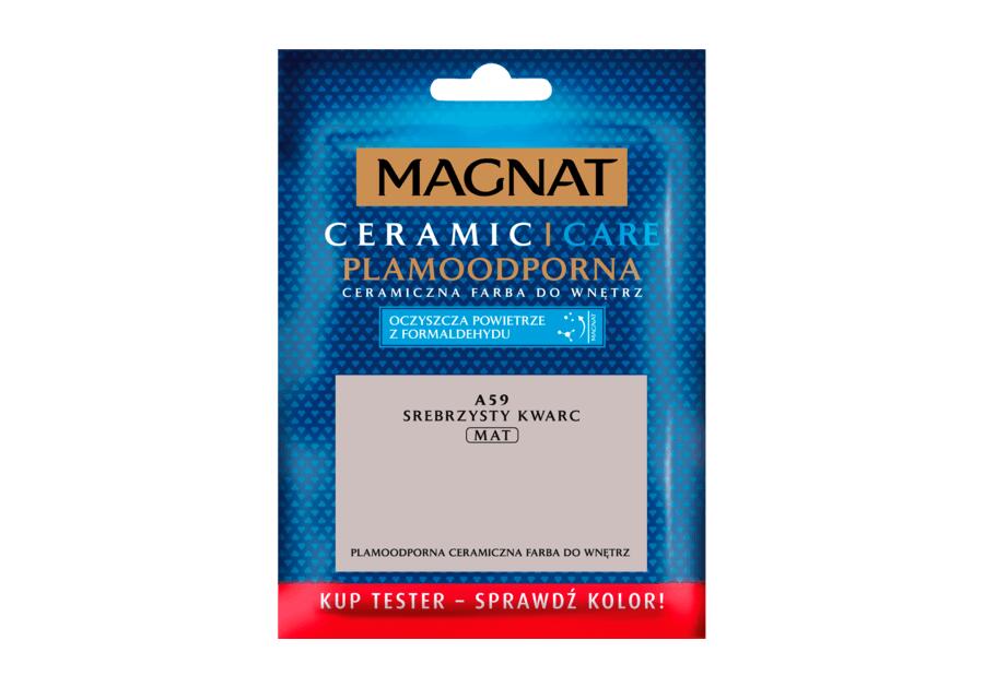 Zdjęcie: Tester farba ceramiczna srebrzysty kwarc 30 ml MAGNAT CARE