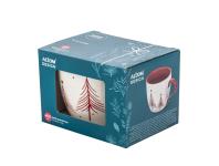 Zdjęcie: Kubek choinka czerwona 460 ml z dekoracją na uchu ALTOM DESIGN