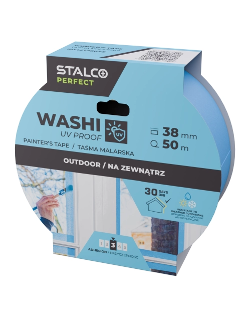 Zdjęcie: Taśma malarska Washi UV Proof 38 mm x 50 m PERFECT