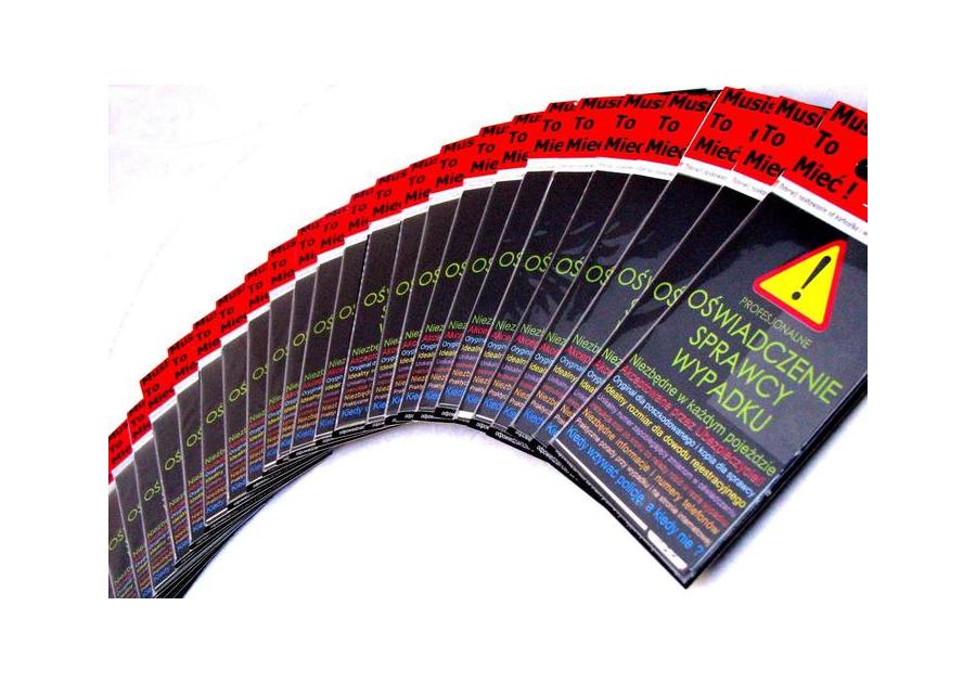 Zdjęcie: Oświadczenie sprawcy wypadku gotowy druk BOTTARI