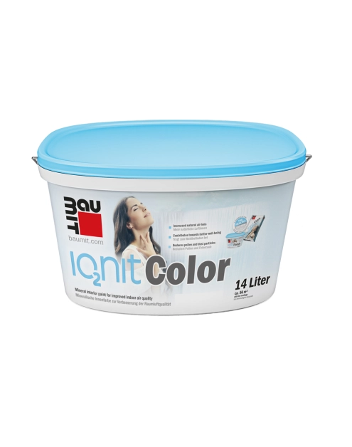 Zdjęcie: Farba wewnętrzna mineralna IonitColor 0010, 14 L BAUMIT