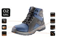 Zdjęcie: Trzewiki zawodowe O2 SRC, nubuk, rozmiar 39 NEO